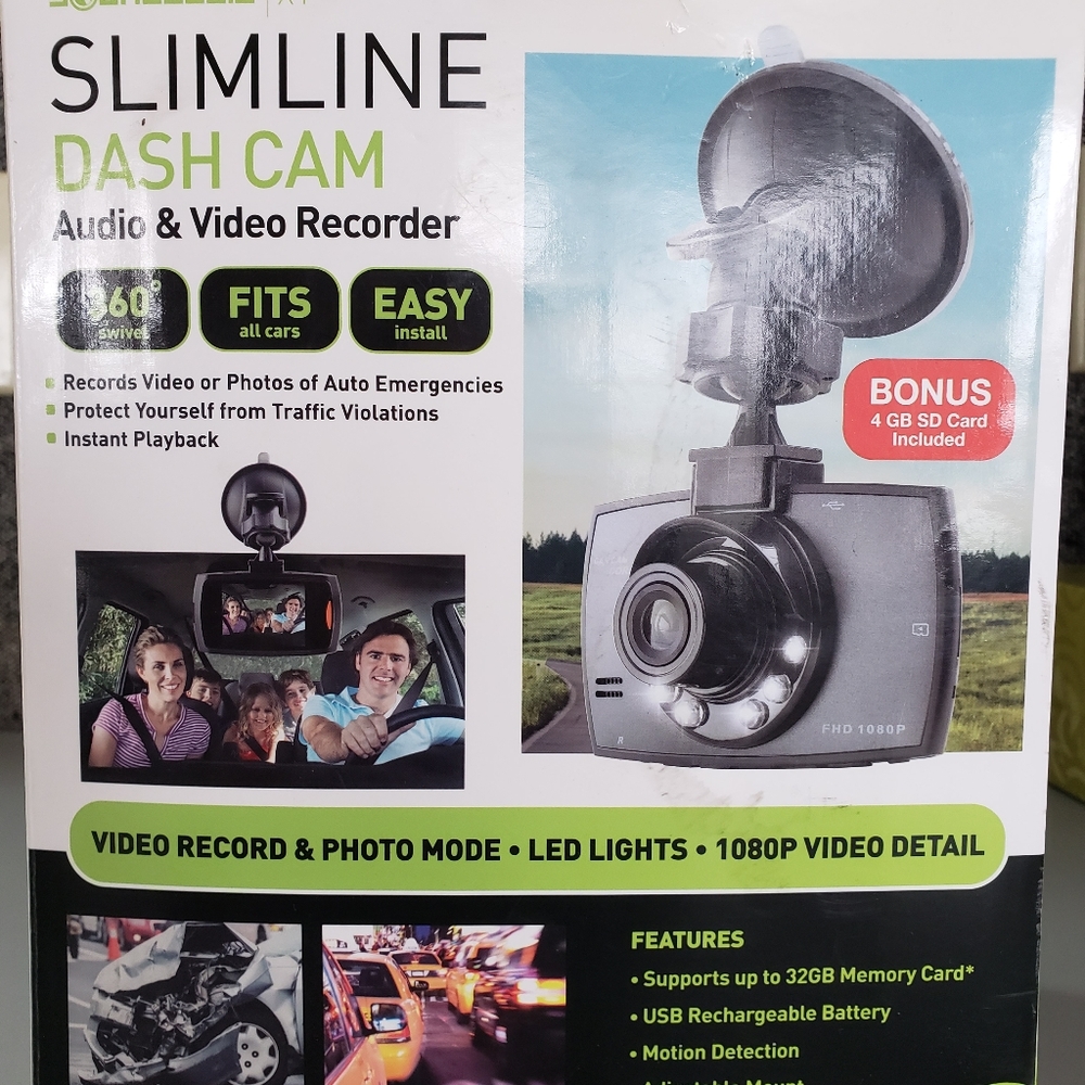 Brand New Slimline Dash Camera